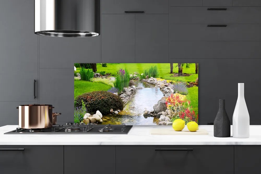 Szkło nad Blatem Ogród nad Brzegiem Jeziora