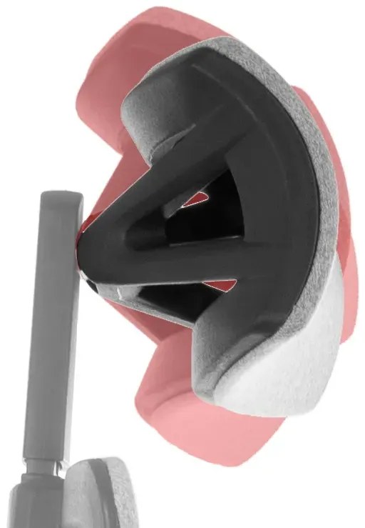 Fotel biurowy ZN-807-B czarny STEMA