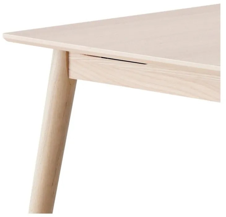 Rozkładany stół z blatem w dekorze dębu 100x210 cm Meza – Hammel Furniture