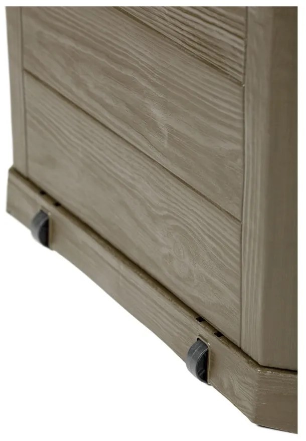 Brązowa skrzynia ogrodowa Woodys – Toomax