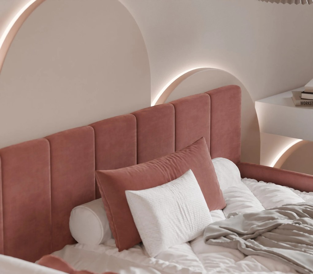 Łóżko dziecięce przypodłogowe BAMBI - 80x180