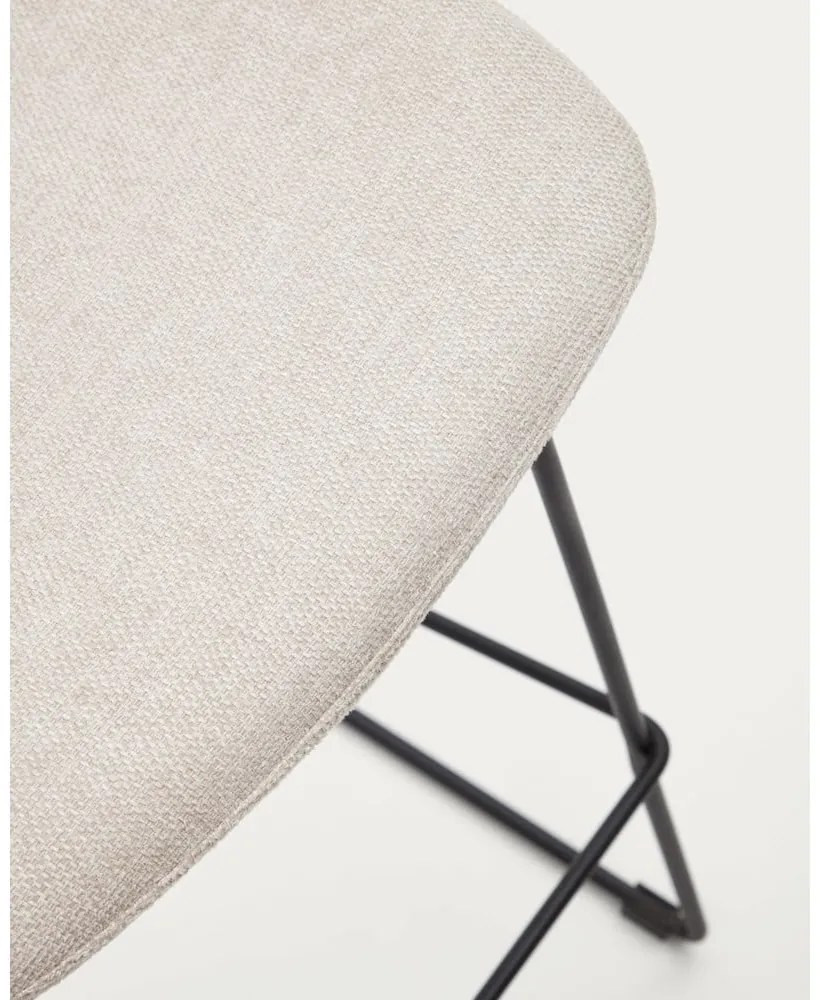 Beżowy hoker (wysokość siedziska 76 cm) Zahara – Kave Home