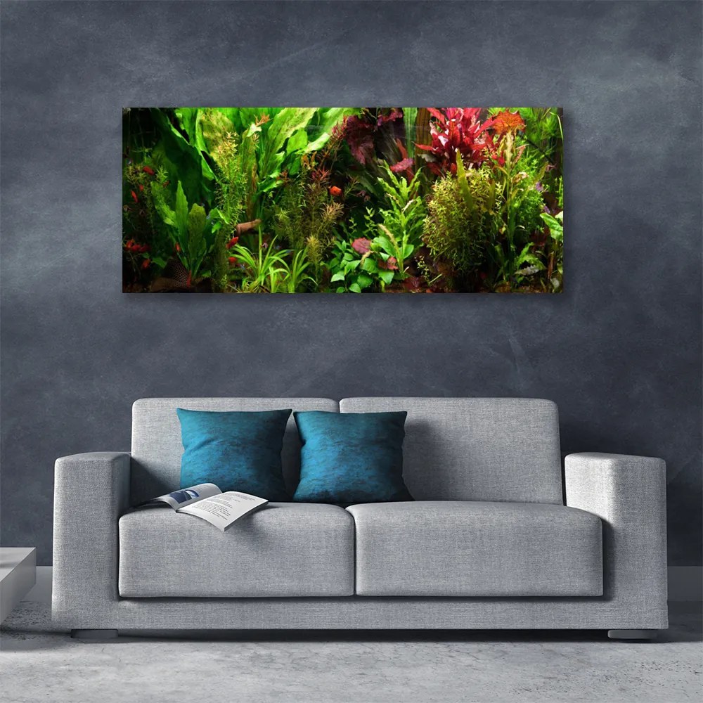 Duży obraz na płótnie Dzika Flora w Kwiatach