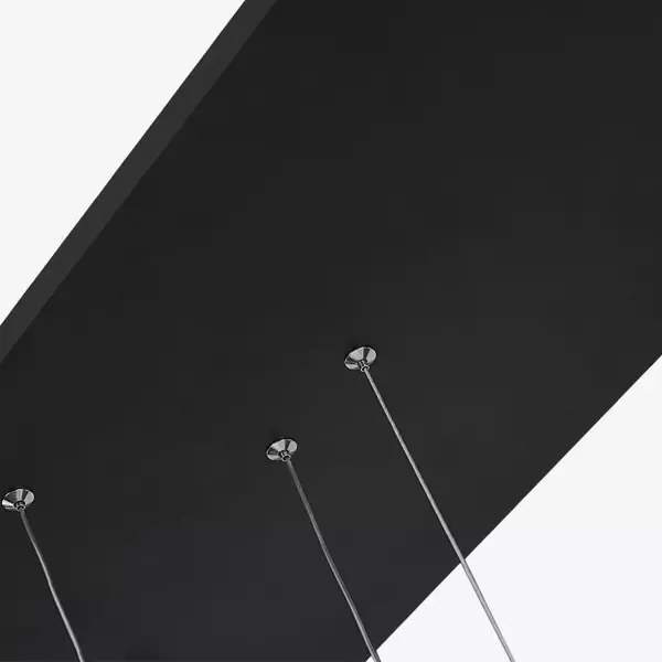 Designerska lampa wisząca Ledowe Okręgi No.8 In 90 cm