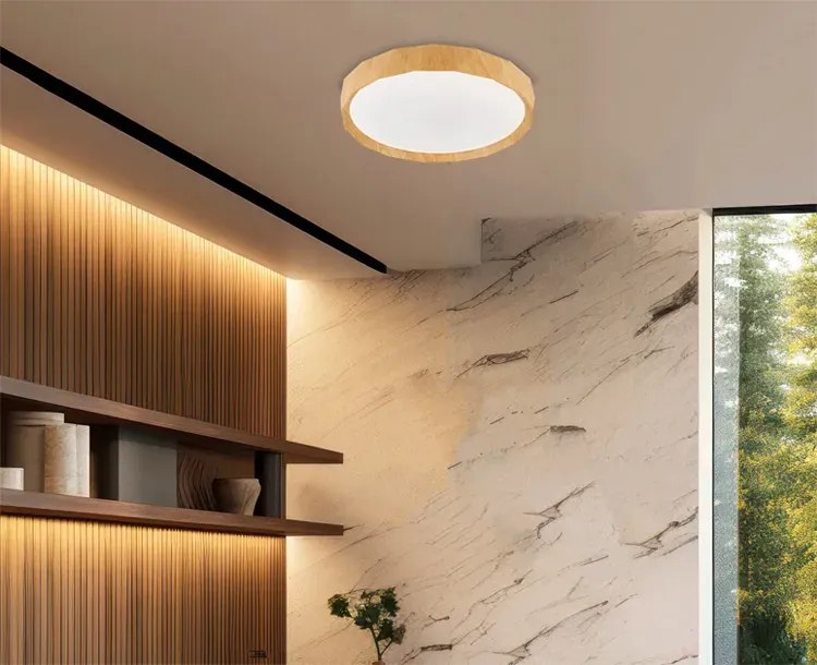 Okrągła nowoczesna lampa sufitowa LED - 3X D190 T5-N78