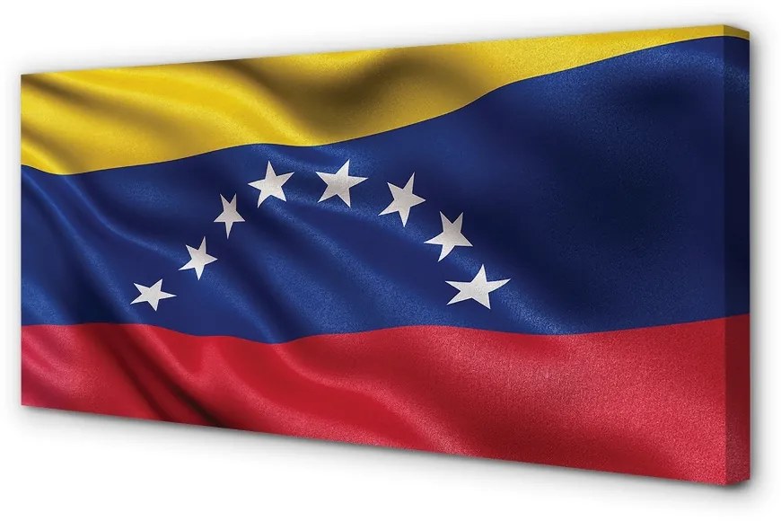 Obraz drukowany na płótnie Flaga Wenezueli