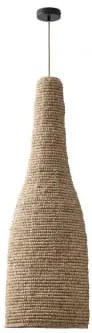Lampa Sufitowa Zewnętrzna Jessica Miel - Czarna & ↑105 Cm Jessica - Sklum