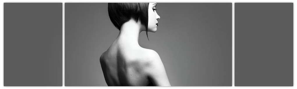 Obraz eleganckiej kobiety (170x50 cm)