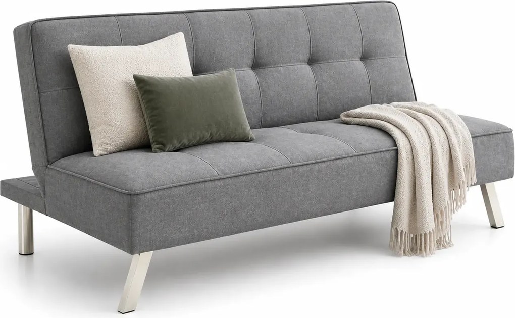 Popielata 3-osobowa sofa rozkładana Z5-N51
