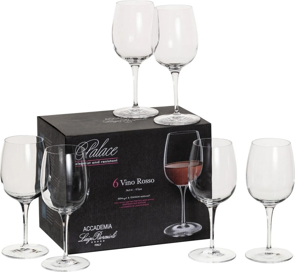 Kieliszki do wina Palazzo 6szt. 365ml