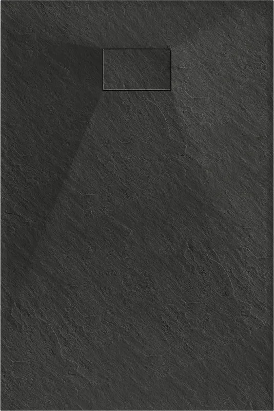 Mexen Hugo brodzik prostokątny SMC 120 x 90 cm, czarny - 42709012