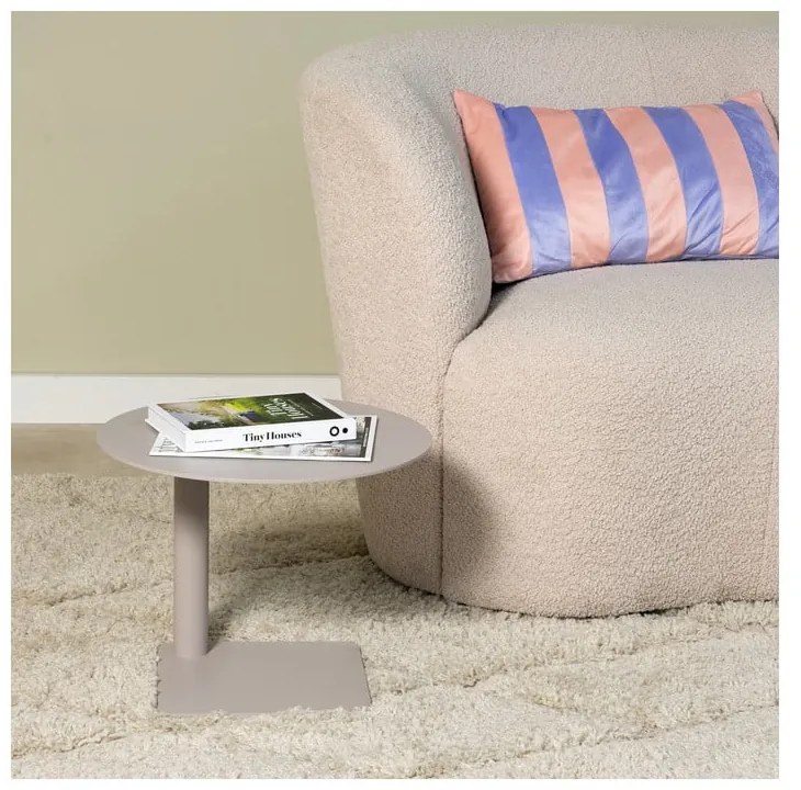 Metalowy okrągły stolik ø 40 cm Sunny – Spinder Design