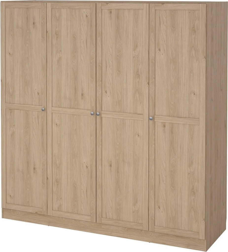 Czterodrzwiowa szafa prowansalska Billund jackson hickory