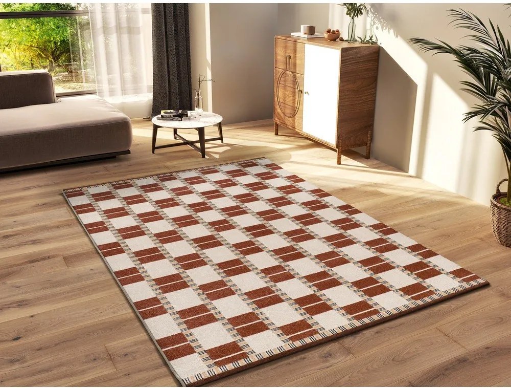 Beżowy/w kolorze terakoty dywan 200x290 cm Astra – Universal