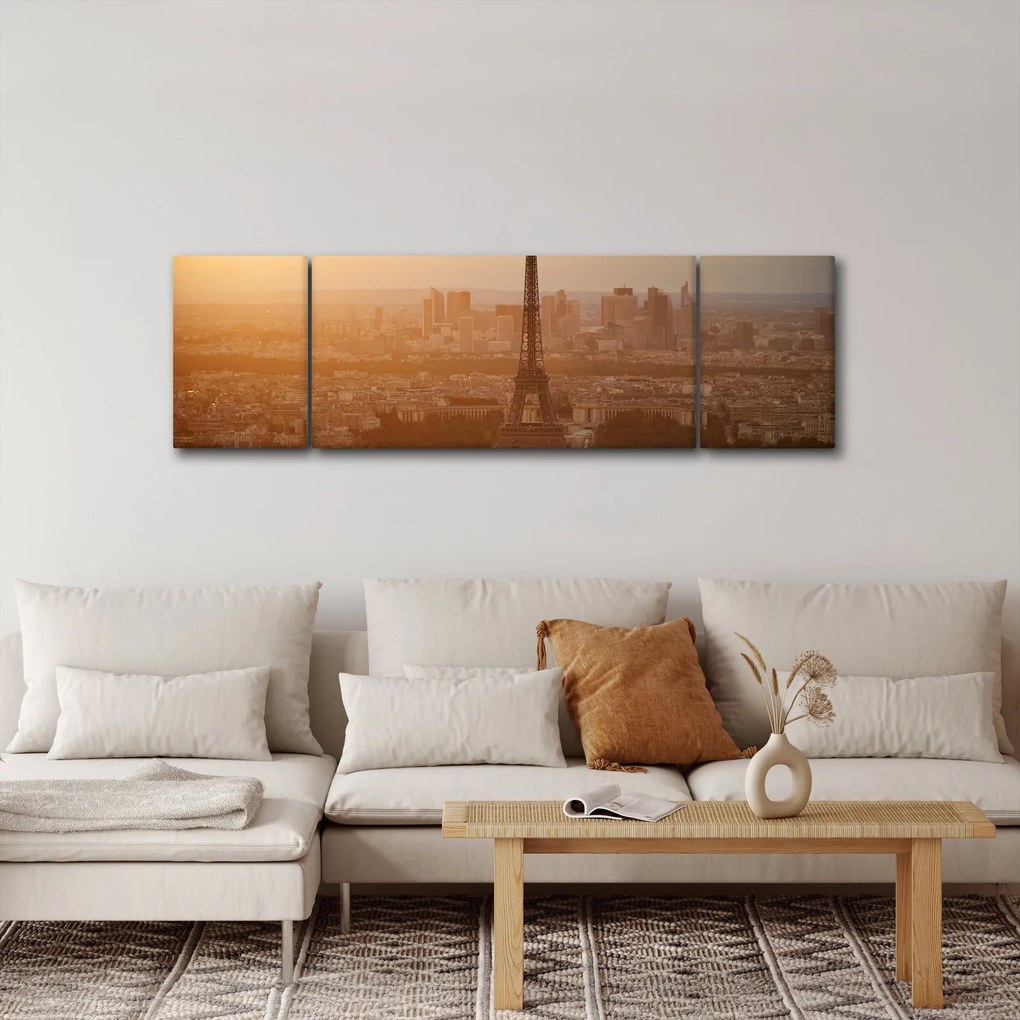 Obraz - Wieża Eiffla (170x50 cm)