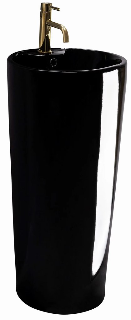 Umywalka Ceramiczna Wolnostojąca BLANKA Black