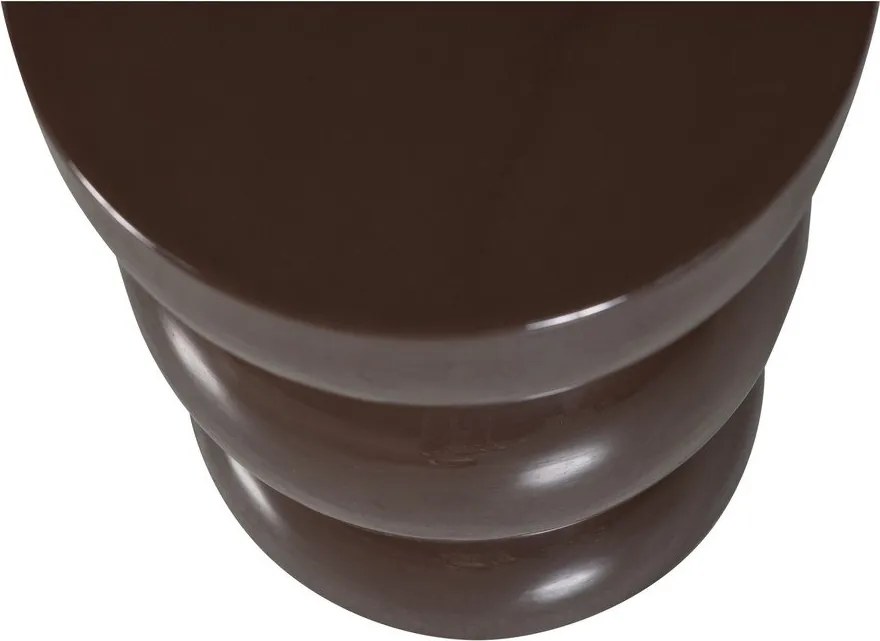 Metalowy okrągły stolik ø 30 cm Breno – WOOOD