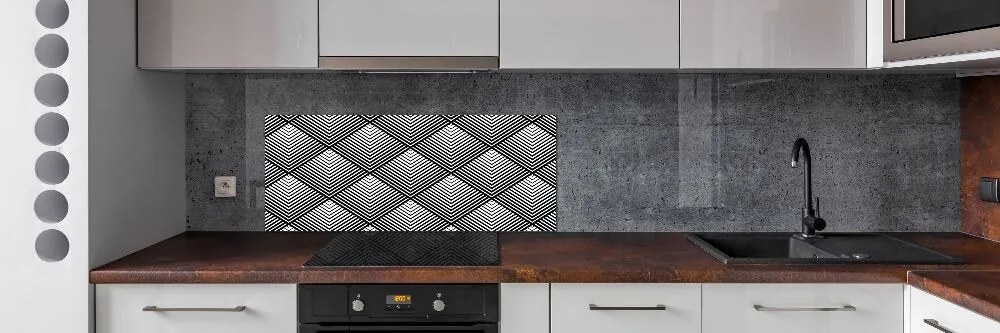 Panel do kuchni Geometryczne tło
