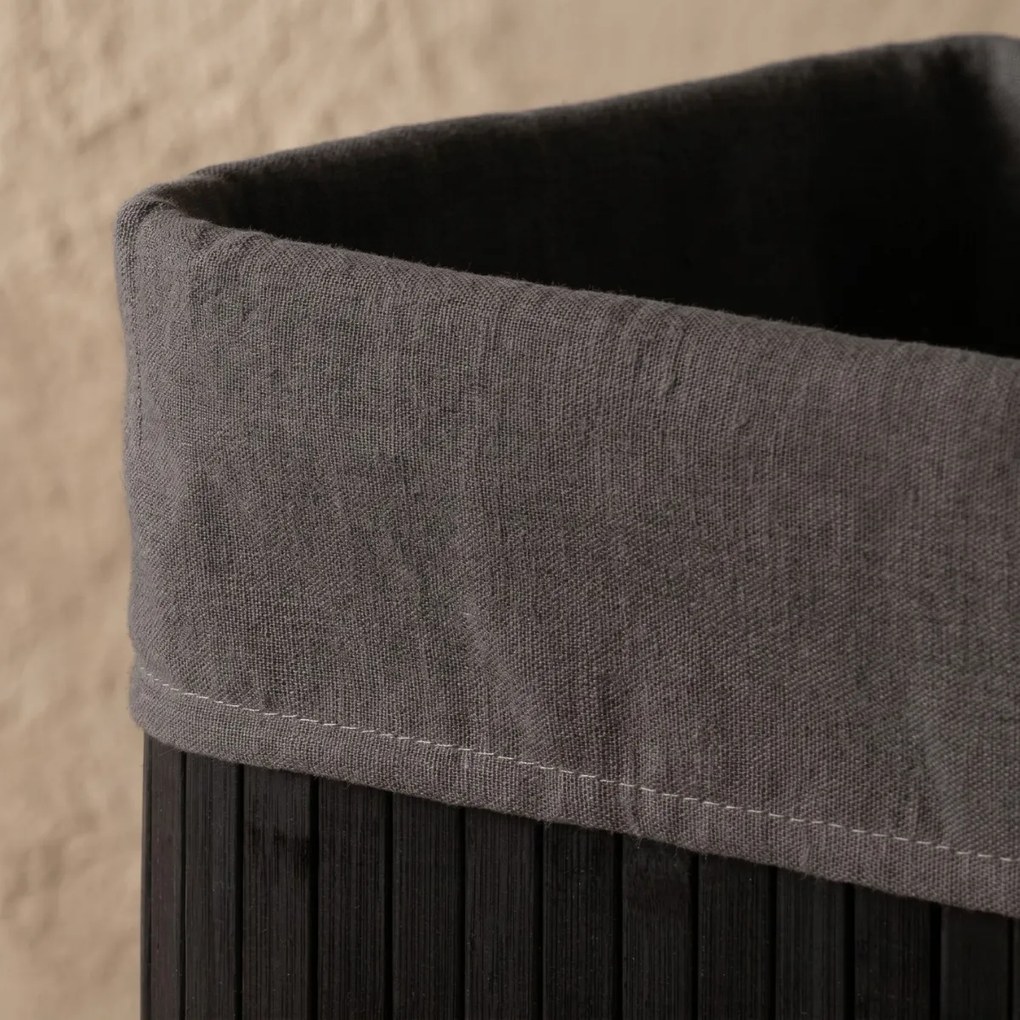 Bambusowy kosz na pranie SADE, 80 l