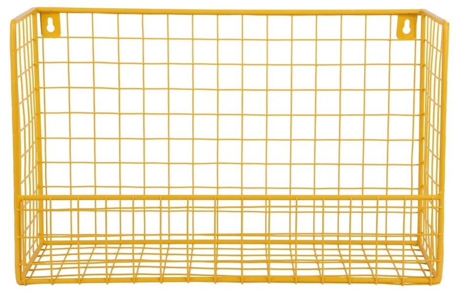 Żółta stalowa półka 40 cm Reja – PT LIVING