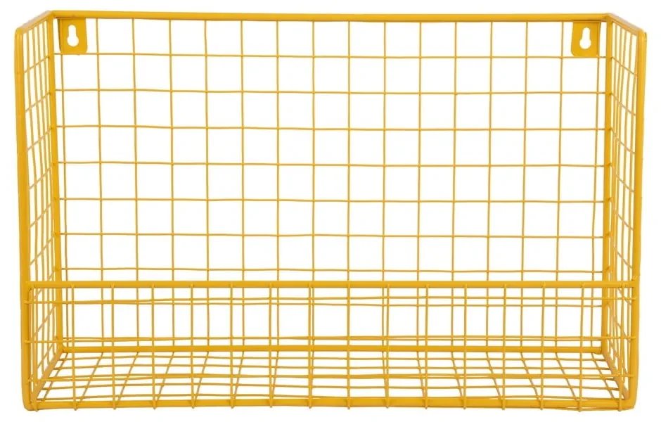Żółta stalowa półka 40 cm Reja – PT LIVING