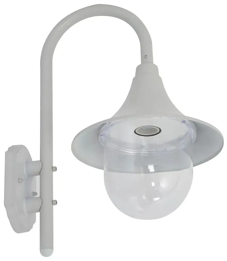 Biały aluminiowy kinkiet ogrodowy - 4X A465 S1-G53