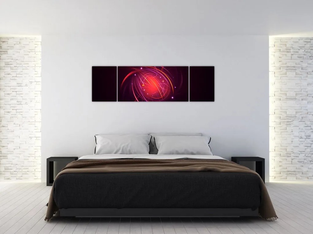 Współczesny obraz abstrakcji (170x50 cm)