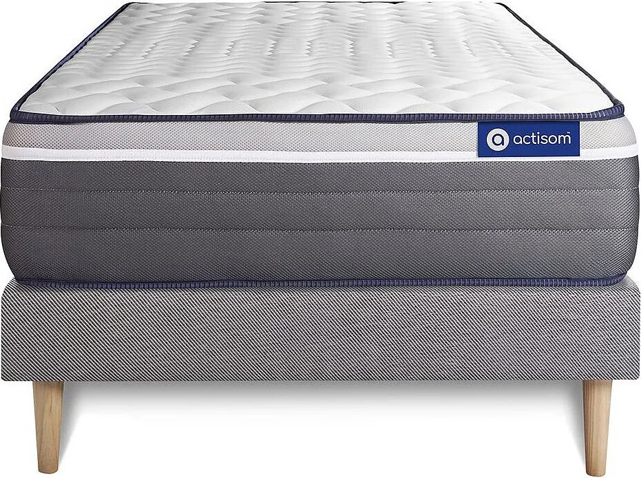 Materac Actimemo plus 80x200cm + zestaw podstawa lózka