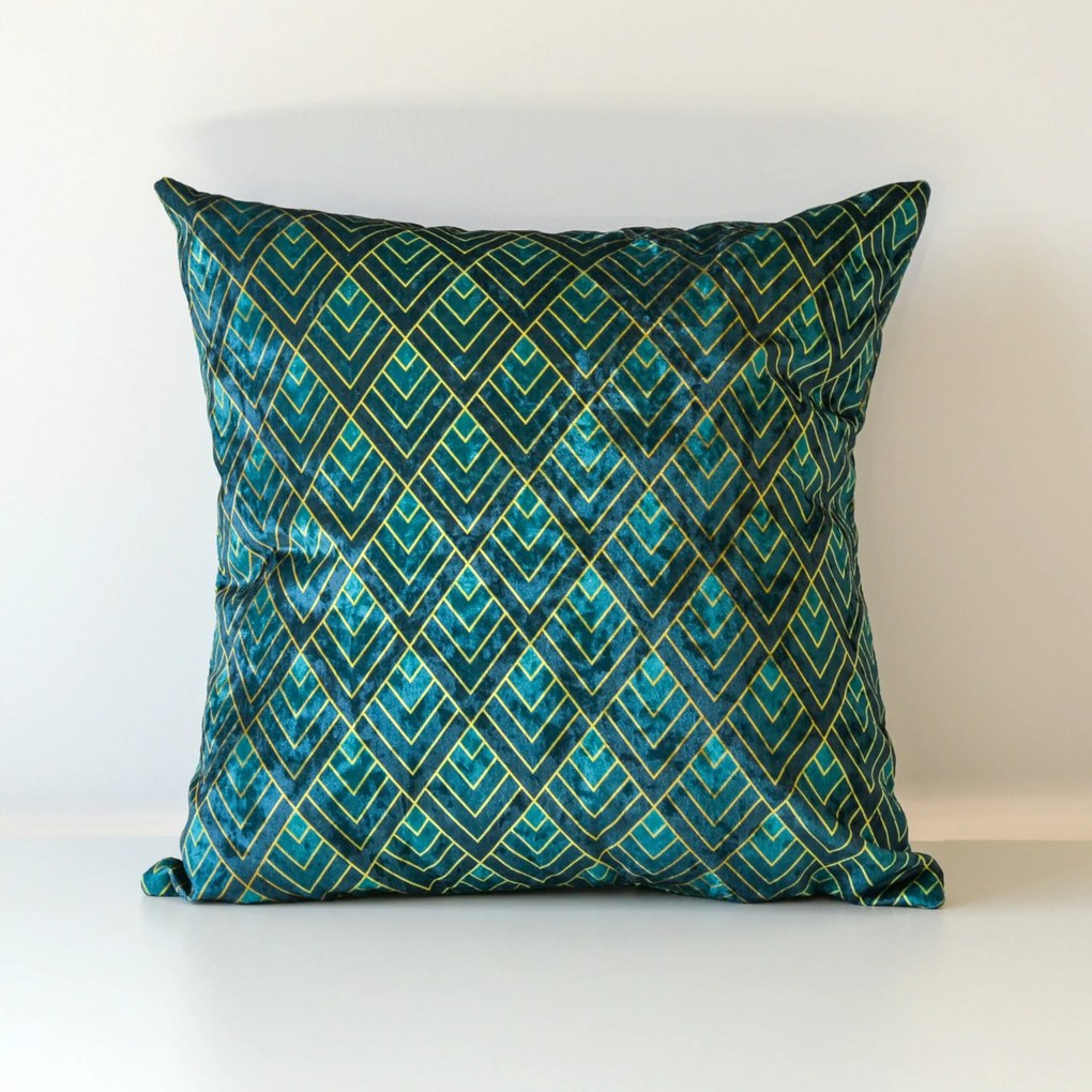 Dekoracyjna poszewka Diamonds 01 z geometrycznym wzorem