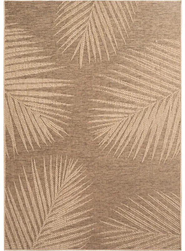Dywan zewnętrzny Timber Listki brązowe 160 cm x 230 cm