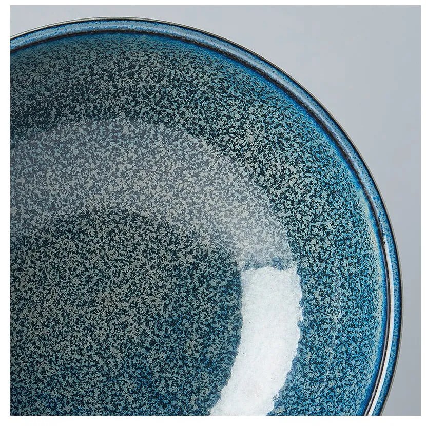Niebieska miska ceramiczna MIJ Indigo, ø 21 cm