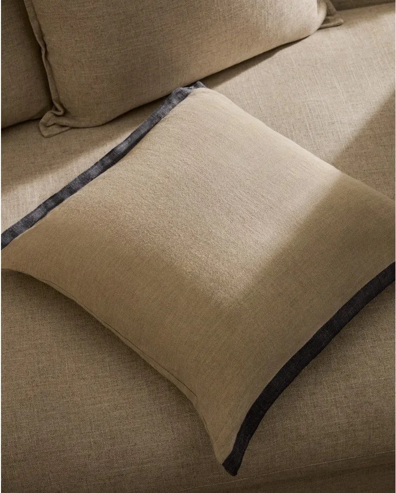 Lniana poszewka na poduszkę 50x50 cm Suerta – Kave Home
