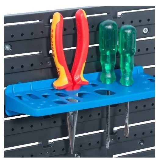 Panele plastikowe narzędziowe z boksami i uchwytami