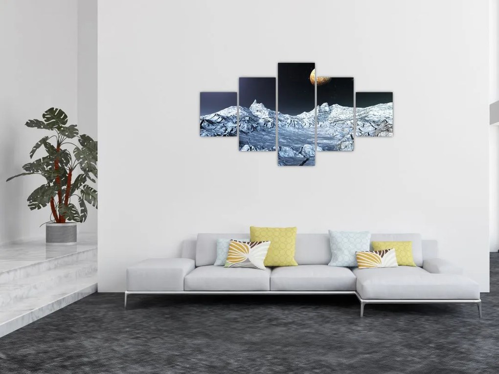 Obraz kosmosu (125x70 cm)