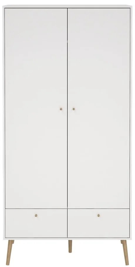 Biała szafa 99x200 cm Bodo – Tvilum