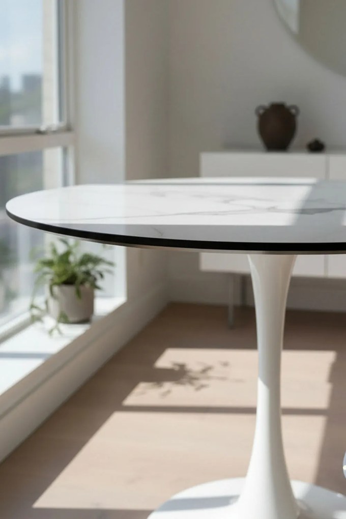 Mesa Kolio 90 cm Mármol