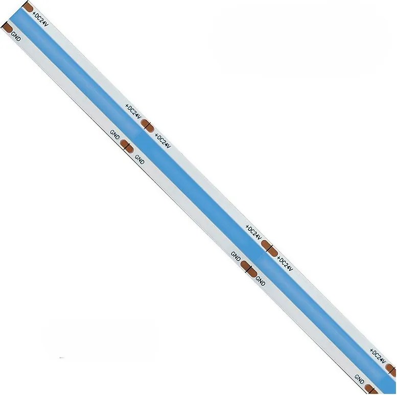 Taśma LED COB 15W/MT 24V jednokolorowa, rolka 5m, niebieska