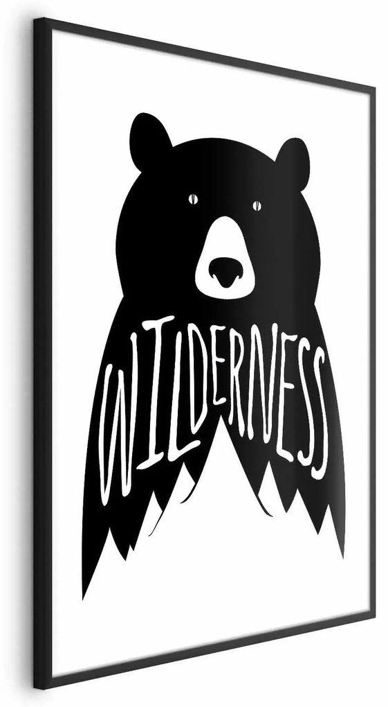 Plakat Wilderness 29,7x42 cm z ramą czarną bez marginesu ARTGEIST B