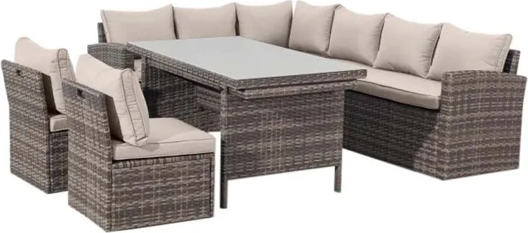 Doppler AVILA ogrodowy zestaw wypoczynkowy 2+1