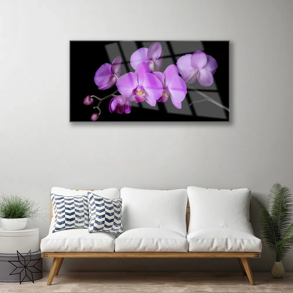 Obraz Szklany Storczyk Orchidea Kwiaty