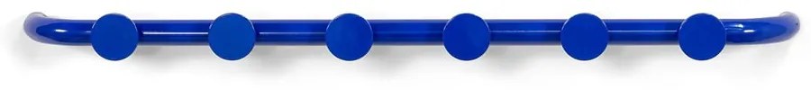 Niebieski metalowy wieszak ścienny 75 cm Retro – Spinder Design
