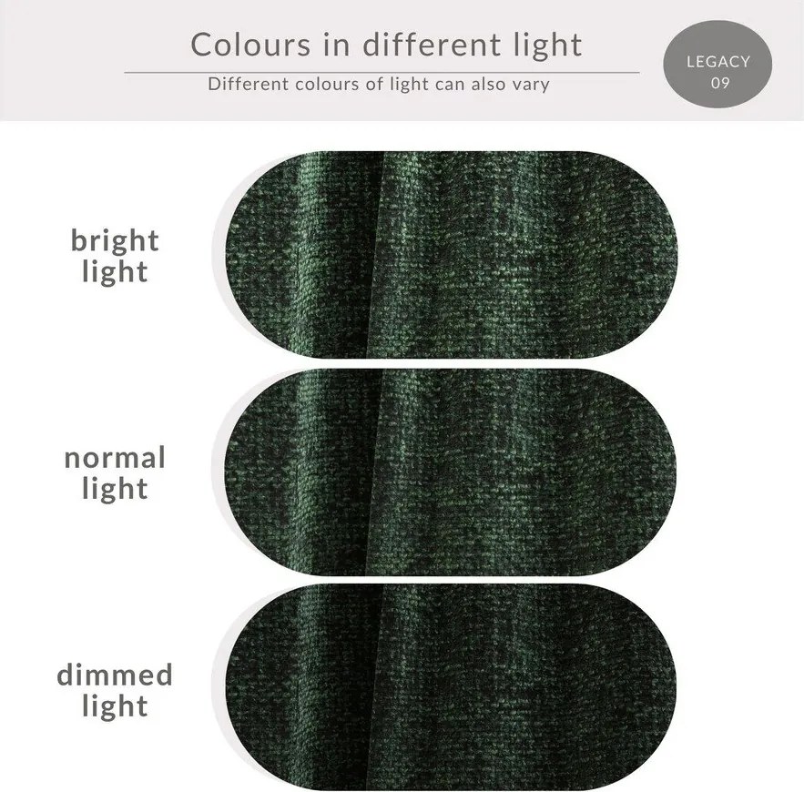 Ciemnozielony rozkładany narożnik ze schowkiem z tkaniny szenilowej (prawostronny/z szezlongiem) Velto – Maison de Rêve