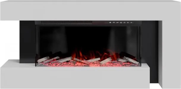 Nowoczesny kominek elektryczny do salonu Joxi