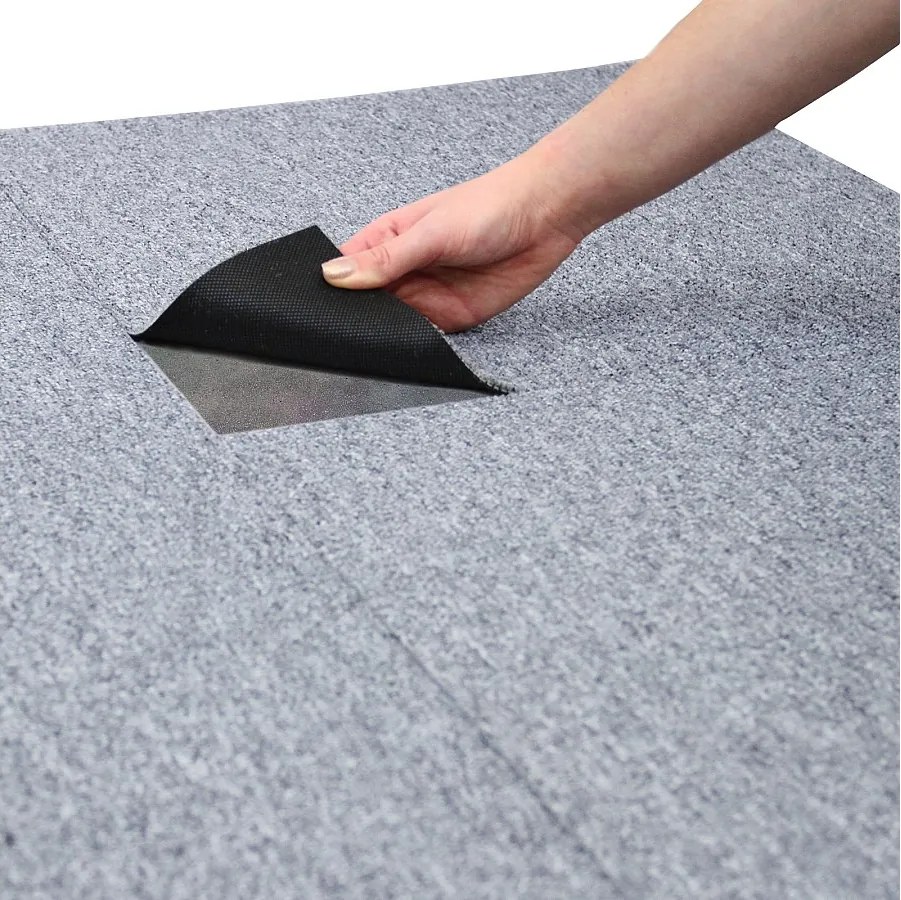 40 x Płytki dywanowe 10m2 / Szary platynowy