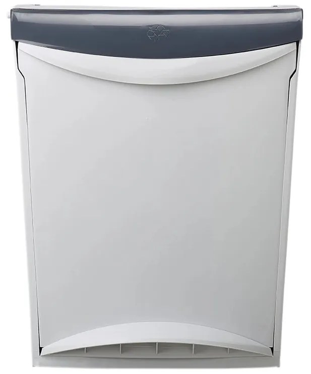 Denox Ekosystem Kosz na odpady segregowane 25 l, szary - mix