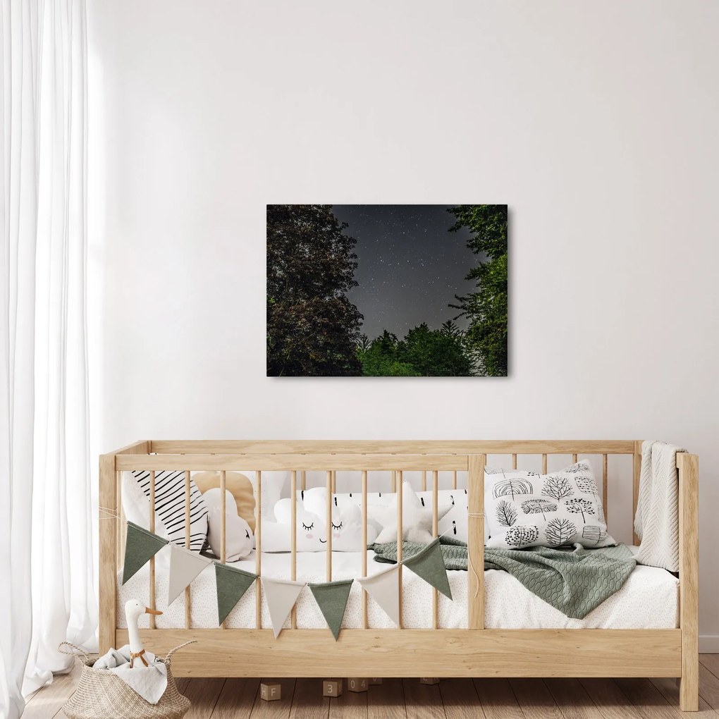 Obraz nocnego nieba (70x50 cm)