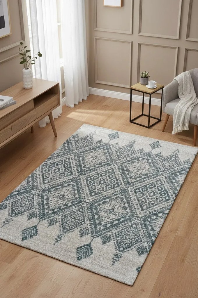 Miętowy Dywan Nowoczesny Do Salonu K0-S57