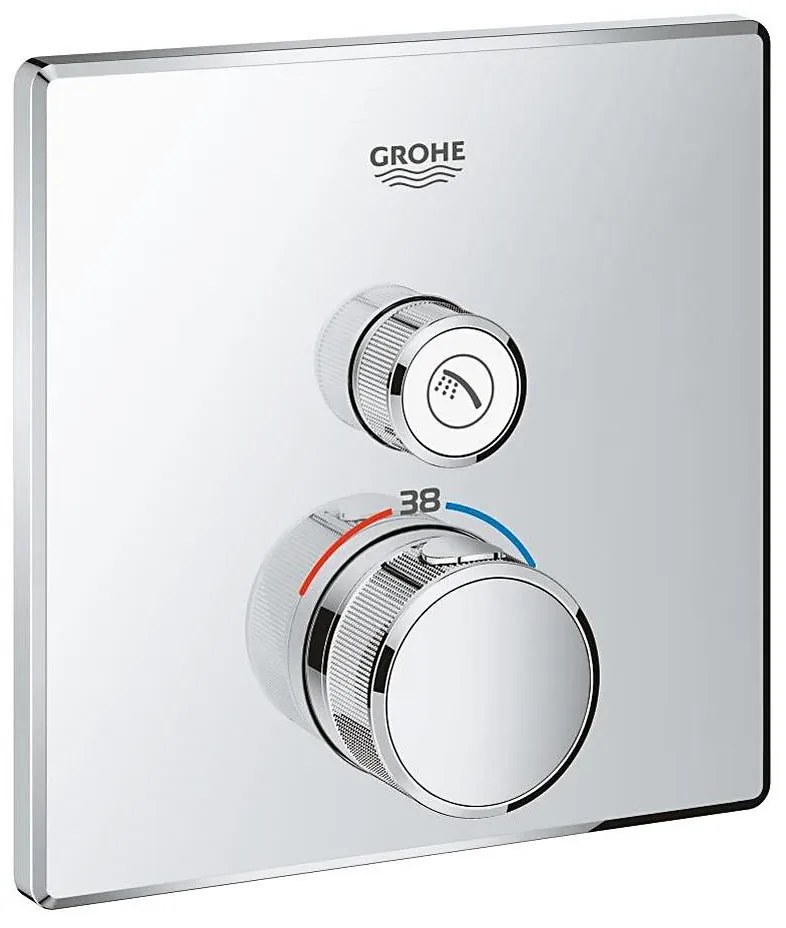 GROHE 29123000 - Termostatyczna bateria prysznicowa GROHTHERM SMARTCONTROL chrom