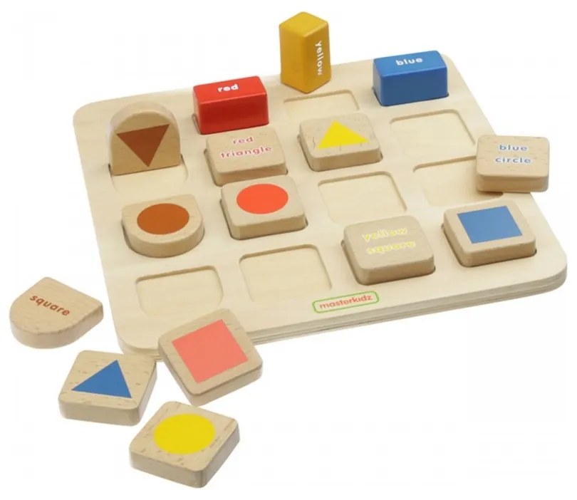 Masterkidz tablica edukacyjna sorter kształty i kolory