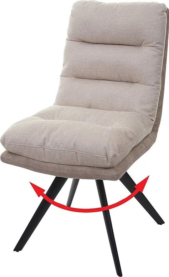 Krzesło do jadalni MCW-G66,  kremowy